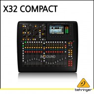 X32 COMPACT/40입력/16프로그래밍 가능한 MIDAS Preamps/25버스 디지털 믹싱 콘솔/17자동 페이더, 채널 LCD/FireWire/