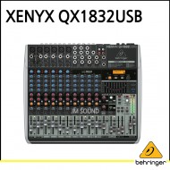 QX1832USB/프리미엄 18입력 3/2버스 믹서, 제닉스 마이크 프리앰프, 컴프레셔, KLARK TEKNIK 멀티 FX 프로세