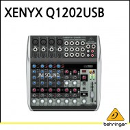 Q1202USB,프리미엄 12입력 2버스 믹서, 제닉스 마이크 프리앰프, 컴프레셔, 브리티쉬 EQ와 USB,오디오 인터페이스