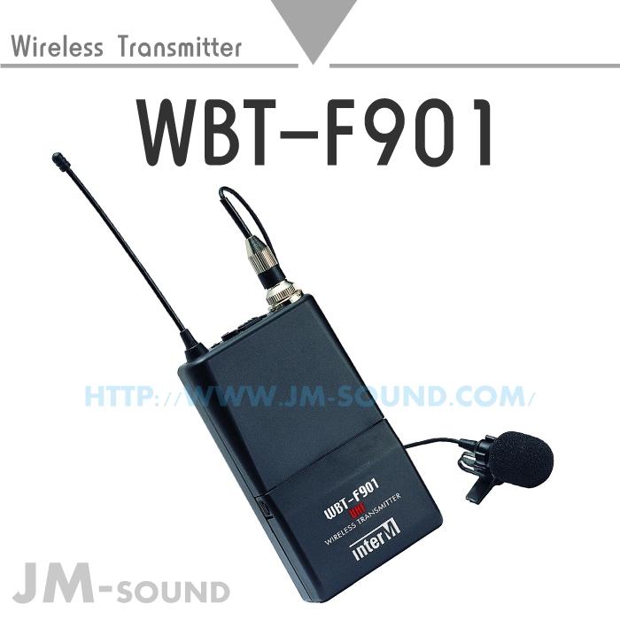 WBT-F901 /900MHz,고정타입,무선밸트팩마이크