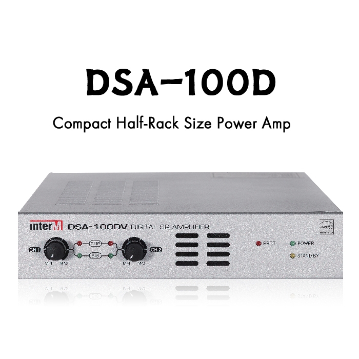 DSA-100D /100W,파워앰프,행사용