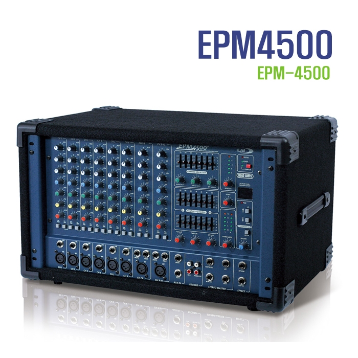 EPM-4500 /10채널,파워믹스앰프,900와트+500와트