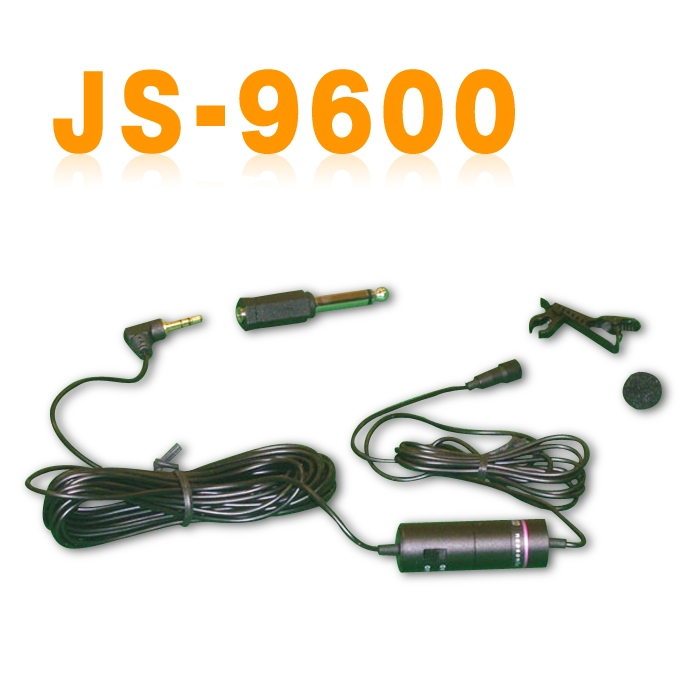 JS-9600 (유선핀마이크) /학원,강의용,학교,기타 설교및 스피치용으로 적합,유선 핀마이크