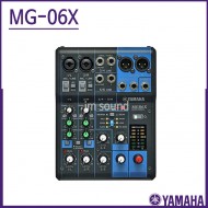 MG06X/야마하(YAMAHA)/ 아날로그 믹서 믹서 6채널