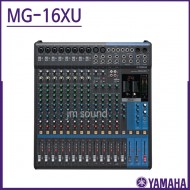 MG16XU/야마하(YAMAHA)/ 16-Input 6 Bus Mixer/16채널믹서 /이펙서내장,24-bit USB Audio functions