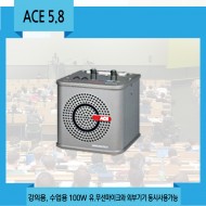 ACE5.8(고급형)/에이씨이5.8/강의용,수업용,고성능마이크,외부기기연결가능,USB DECK장착,MP3,FM 라디오/100와트